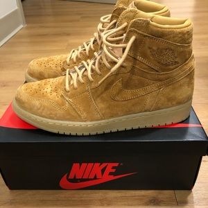 Like New Air Jordan 1’s Retro Wheat